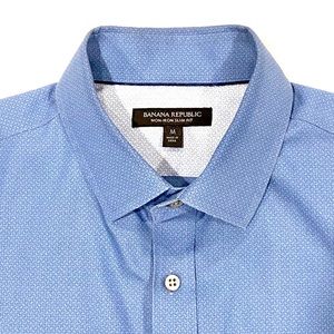 Banana Republic Men’s Medium Blue Dress Shirt